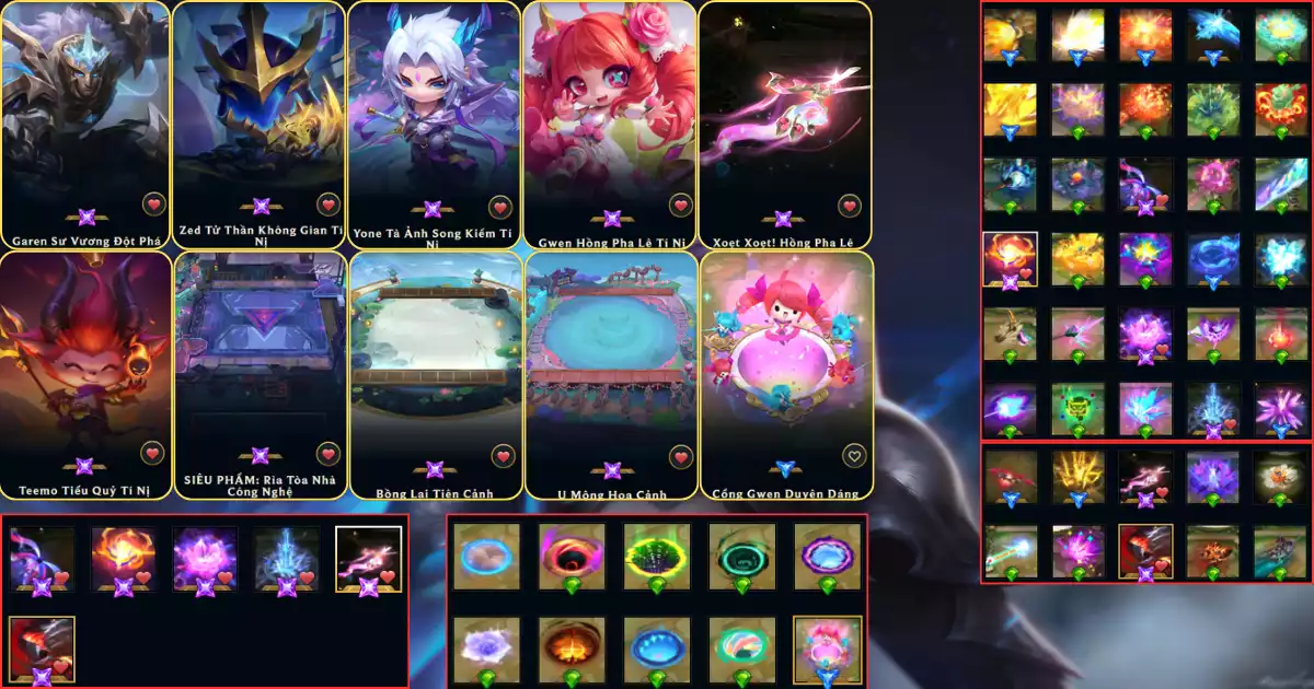 Combo VIP ( yone + gwen vv )